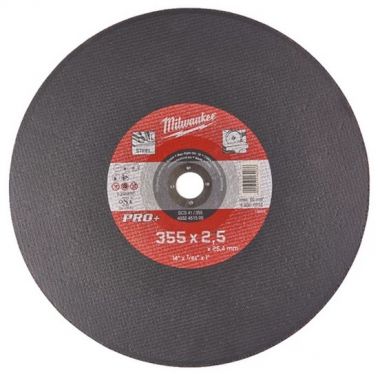 Отрезной диск по металлу SC 41/355x2,5мм PRO+ MILWAUKEE 4932451505 ― MILWAUKEE