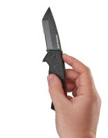 Нож MILWAUKEE HARDLINE Serrated выкидной с зазубренным лезвием 48221998