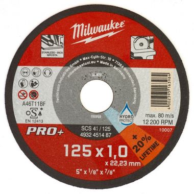 Отрезной диск по металлу SCS 41 MILWAUKEE 4932451487 ― MILWAUKEE