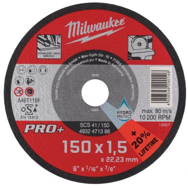 Отрезной диск SCS 41/150х1.5 PRO+ MILWAUKEE 4932471386 ― MILWAUKEE