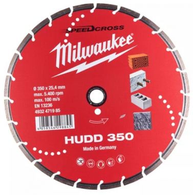 Алмазный диск MILWAUKEE Speedcross HUDD 350 4932471985 ― MILWAUKEE