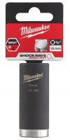 Ударная головка MILWAUKEE 3/8″ SHOCKWAVE™ IMPACT DUTY удлиненная 18 мм 4932478030