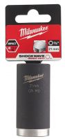 Ударная головка MILWAUKEE 3/8″ SHOCKWAVE™ IMPACT DUTY удлиненная 21 мм 4932478032