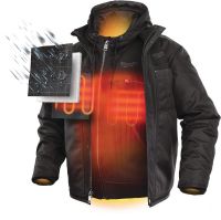 Куртка 3-в-1 с электроподогревом MILWAUKEE M12 HJ 3IN1-0 (S) 4933451621