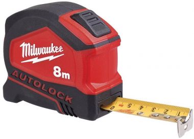 Рулетка Tape Measure Autolock 8 m MILWAUKEE 4932464664 ― MILWAUKEE