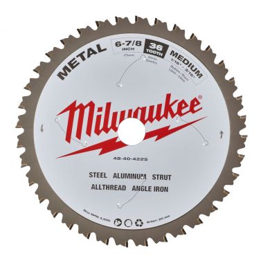 Пильный диск MILWAUKEE для циркулярной пилы по металлу 174x20x1,6x36 48404225 ― MILWAUKEE